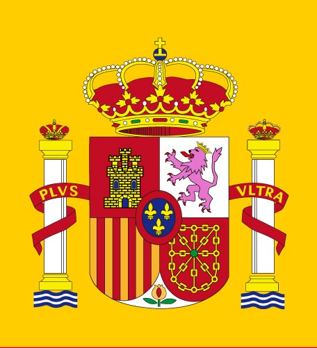 スペイン国旗　拡大